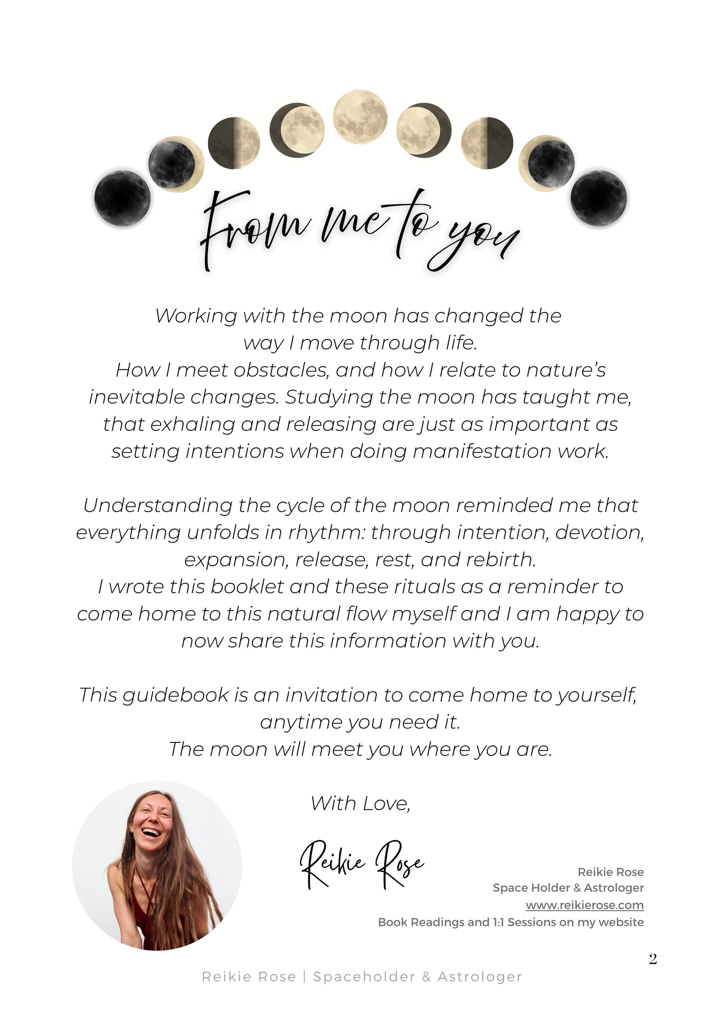 Manifesting with the Moon Workbook
