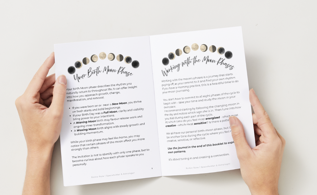 Manifesting with the Moon Workbook